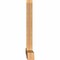 Ekena Millwork Eugene Smooth Timber Gable Bracket, Western Red Cedar, 96"W x 52"H x 5 1/2"D x 5 1/2"F, 13/12 Pitch GBW096X52X0606EUG00SWR - alternate 4